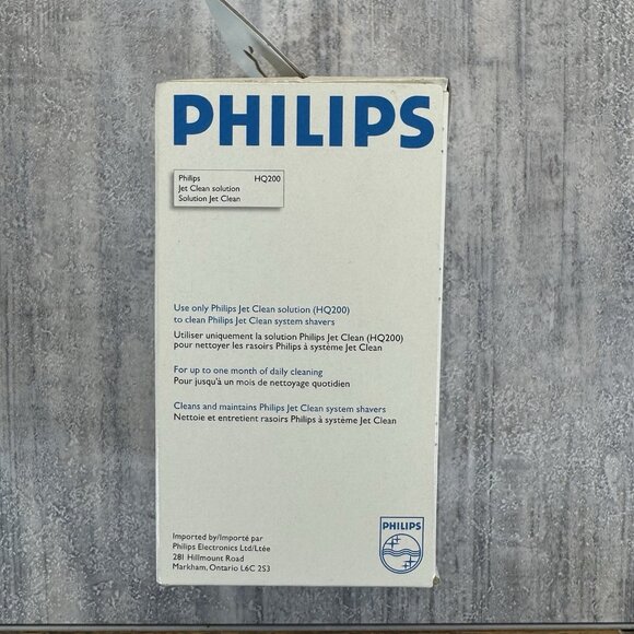 Philips Jet Clean Solution NEW (10 fl oz/300ml) HQ200 Razor Lubricant NOS New - Picture 1 of 7